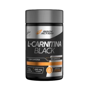L-carnitina black 90caps Bodyaction