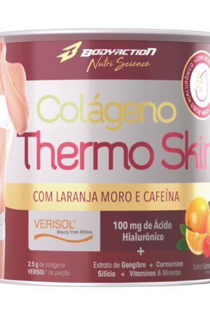 Colágeno Thermo Skin 200g laranja com acerola Bodyaction