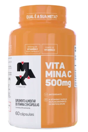 Vitamina C 60caps Max Titanium