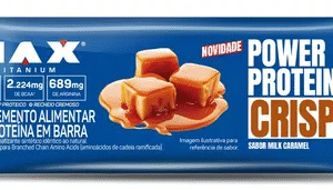 Power Protein Crisp 44g Milk caramel Max Titanium