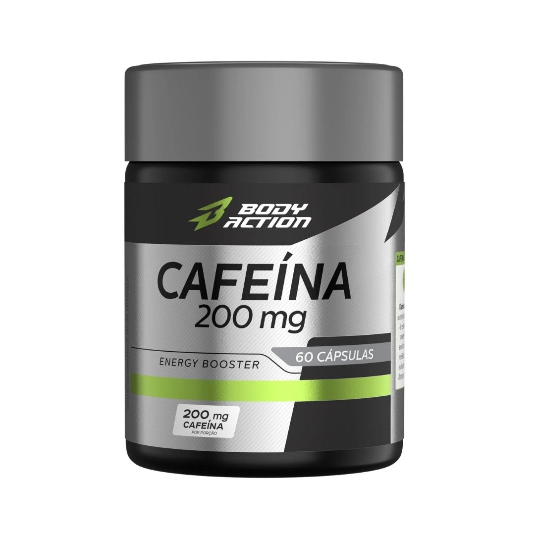 Cafeina 200mg 60caps Bodyaction